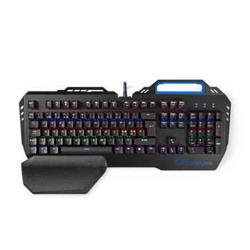 GKBD400BKND Bedraad gaming toetsenbord | usb | mechanische toetsen | rgb | noors | scandinavisch | usb gevoed | 