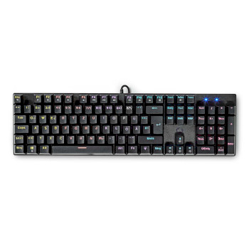 GKBDM110BKDE Bedraad gaming toetsenbord | usb type-a | mechanische toetsen | led | qwertz | duits | usb gevoed | 