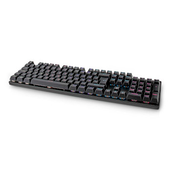 GKBDM110BKDE Bedraad gaming toetsenbord | usb type-a | mechanische toetsen | led | qwertz | duits | usb gevoed |  Product foto