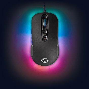 GMWD401BK Gaming muis | bedraad | 4000 dpi | instelbare dpi | aantal knoppen: 7 | programmeerbare knoppen | re Product foto