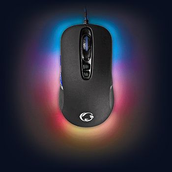 GMWD401BK Gaming muis | bedraad | 4000 dpi | instelbare dpi | aantal knoppen: 7 | programmeerbare knoppen | re Product foto