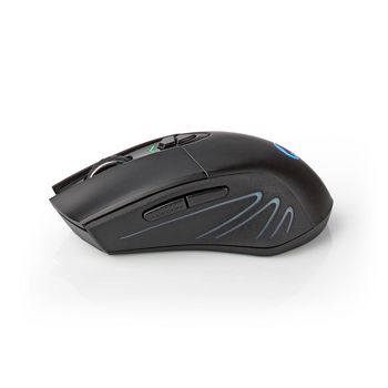 GMWS200BK Gaming muis | wired & wireless | 500 / 1000 / 2000 / 3000 / 5000 / 10000 dpi | instelbare dpi | aant Product foto