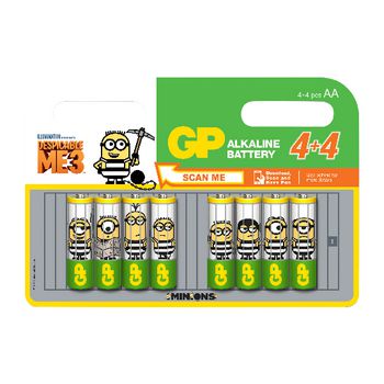 GP-ALK-AA-MIN Alkaline batterij aa-promotional blister