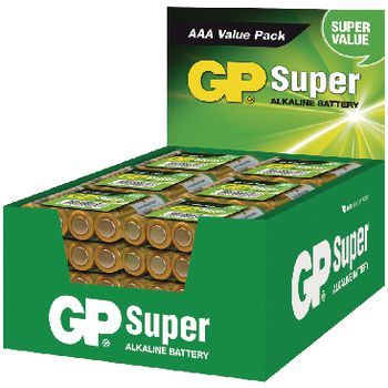 GP-ALK-BOX-02 Alkaline batterij aaa 1.5 v super 192-display