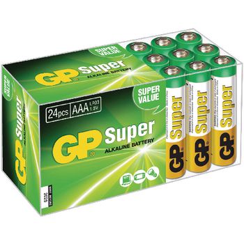 GP-BOX24AAA Alkaline batterij aaa 1.5 v super 24-doos