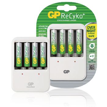 GP-CHPB420 Aa/aaa nimh batterij lader 4x aaa/hr03 800 mah