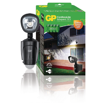 GP-SAFE3 Led wandlamp voor buiten met sensor 135 lm zwart