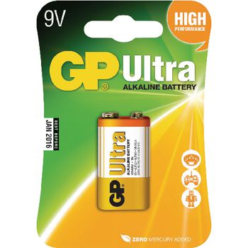 GPB1018 Alkaline batterij 9 v ultra 1-blister