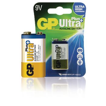 GPB4004 Alkaline batterij 9 v ultra+ 1-blister Verpakking foto
