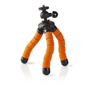 GPOD3000BK Ministatief | max. 0,5 kg | 13 cm | flexibel | zwart/oranje Product foto