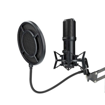 GSMIC410BK Streaming- en gamingmicrofoon | gebruikt voor: desktop / notebook | usb type-a | aan/uit knop | pop  Product foto