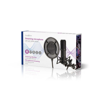 GSMIC410BK Streaming- en gamingmicrofoon | gebruikt voor: desktop / notebook | usb type-a | aan/uit knop | pop  Verpakking foto