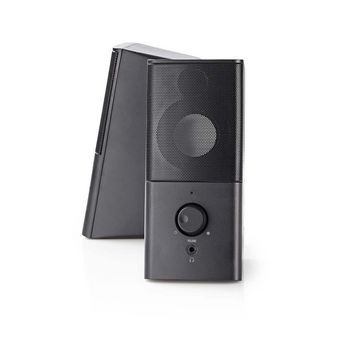 GSPR10020BK Gaming speaker | speaker-kanalen: 2.0 | usb gevoed | 3,5 mm male | 18 w | zonder verlichting | volum Product foto