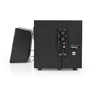 GSPR10021BK Gaming speaker | speaker-kanalen: 2.1 | usb gevoed | 3,5 mm male | 30 w | zonder verlichting | volum Product foto