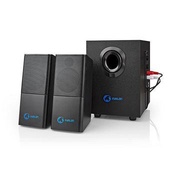 GSPR10021BK Gaming speaker | speaker-kanalen: 2.1 | usb gevoed | 3,5 mm male | 30 w | zonder verlichting | volum Product foto