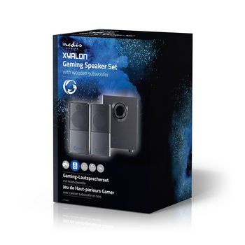 GSPR10021BK Gaming speaker | speaker-kanalen: 2.1 | usb gevoed | 3,5 mm male | 30 w | zonder verlichting | volum Verpakking foto