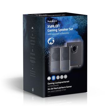 GSPR10021BK Gaming speaker | speaker-kanalen: 2.1 | usb gevoed | 3,5 mm male | 30 w | zonder verlichting | volum Verpakking foto