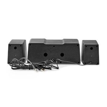GSPR21022BK Gaming speaker | speaker-kanalen: 2.2 | usb gevoed | 3,5 mm male | 48 w | led | volumebediening Product foto