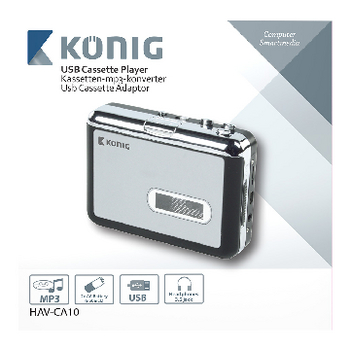 HAV-CA10 Draagbare usb cassette mp3 converter Verpakking foto