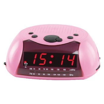 HAV-CR21P Wekkerradio fm / am roze Product foto