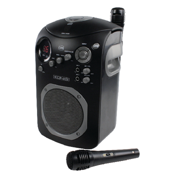 HAV-KCD11N Karaokeset met cd-speler zwart Product foto