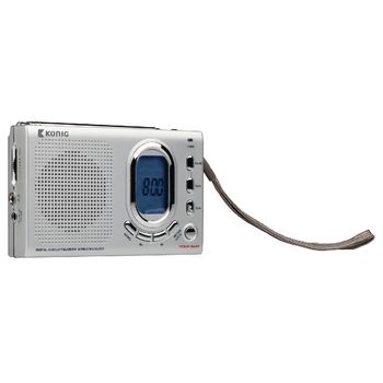 HAV-PR23 Draagbare wereld radio fm / am / sw grijs Product foto