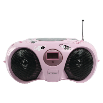 HAV-PRCD15N Fm radio- / cd-speler roze Product foto