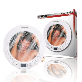 HAV-SR40 Am / fm doucheradio met spiegel