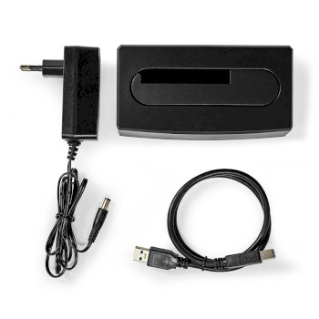 HDDUSB3210BK Docking station voor harde schijf | usb 3.2 gen1 | usb type-a | 1 schijf | 2.5 / 3.5 \