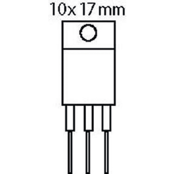 BTA16/600B-ST Thyristor 600 vdc 16 a triac 50/100ma