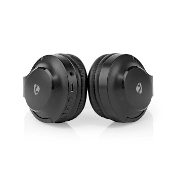 HPBT1201BK Draadloze over-ear koptelefoon | maximale batterijduur: 20 uur | ingebouwde microfoon | drukbedienin Product foto