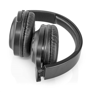 HPBT1201BK Draadloze over-ear koptelefoon | maximale batterijduur: 20 uur | ingebouwde microfoon | drukbedienin Product foto