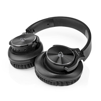 HPBT1202BK Draadloze over-ear koptelefoon | maximale batterijduur: 7 uur | ingebouwde microfoon | drukbediening Product foto