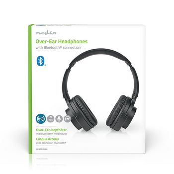 HPBT2102BK Draadloze on-ear koptelefoon | maximale batterijduur: 10 uur | ingebouwde microfoon | drukbediening   foto