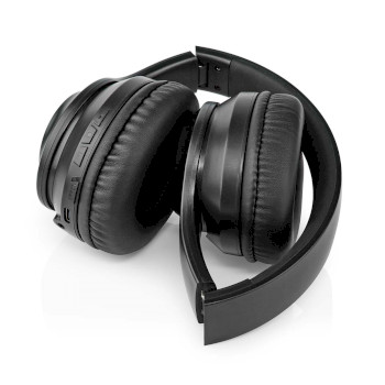 HPBT2261BK Draadloze over-ear koptelefoon | maximale batterijduur: 16 uur | ingebouwde microfoon | drukbedienin Product foto