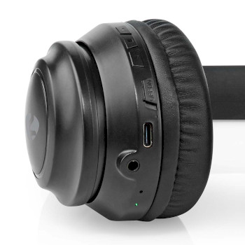 HPBT2261BK Draadloze over-ear koptelefoon | maximale batterijduur: 16 uur | ingebouwde microfoon | drukbedienin Product foto