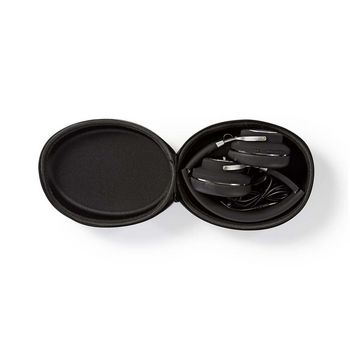 HPBT3220BK Draadloze hoofdtelefoon | bluetooth® | on-ear | travelcase | zwart Verpakking foto
