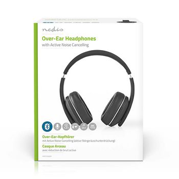 HPBT3260BK Draadloze over-ear koptelefoon | maximale batterijduur: 24 hrs | ingebouwde microfoon | drukbedienin Verpakking foto