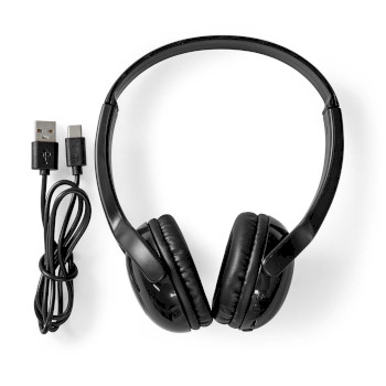 HPBT4000BK Draadloze on-ear koptelefoon | maximale batterijduur: 8 uur | ingebouwde microfoon | drukbediening | Inhoud verpakking foto