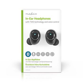 HPBT5051BK Draadloze koptelefoon | bluetooth® | in-ear | true wireless stereo (tws) | voice control Verpakking foto