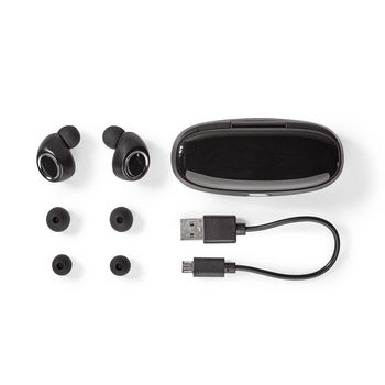 HPBT5051BK Draadloze koptelefoon | bluetooth® | in-ear | true wireless stereo (tws) | voice control Inhoud verpakking foto