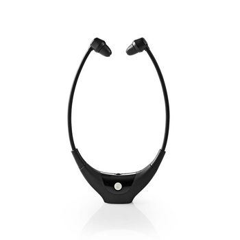 HPRF000BK Draadloze hoofdtelefoon | radiofrequentie (rf) | in-ear | oplaadstation | zwart Product foto