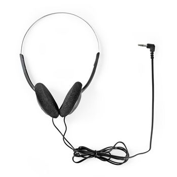 HPWD1101BK Bedrade on-ear koptelefoon | 3,5 mm | kabellengte: 1.20 m | zwart Inhoud verpakking foto