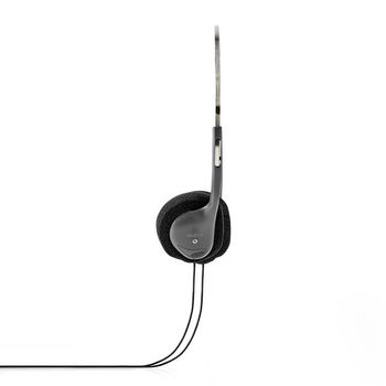 HPWD1102BK Bedrade on-ear koptelefoon | 3,5 mm | kabellengte: 6.00 m | zwart Product foto