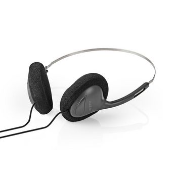 HPWD1102BK Bedrade on-ear koptelefoon | 3,5 mm | kabellengte: 6.00 m | zwart Product foto