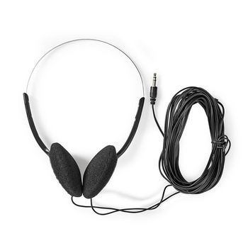 HPWD1102BK Bedrade on-ear koptelefoon | 3,5 mm | kabellengte: 6.00 m | zwart Inhoud verpakking foto