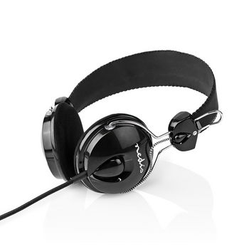 HPWD1104BK Bedrade on-ear koptelefoon | 3,5 mm | kabellengte: 1.10 m | zwart Product foto