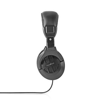 HPWD3200BK Bedrade over-ear koptelefoon | kabellengte: 2.50 m | volumebediening | zwart Product foto