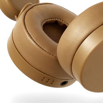 HPWD4000BN Bedrade on-ear koptelefoon | 3,5 mm | kabellengte: 1.20 m | 85 db | bruin Product foto