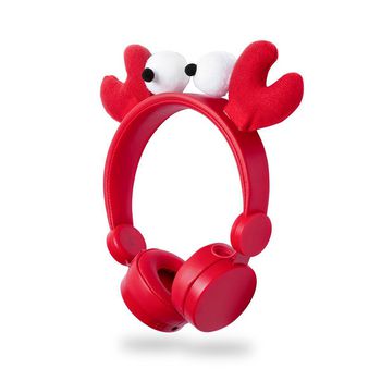 HPWD4000RD Bedrade on-ear koptelefoon | 3,5 mm | kabellengte: 1.20 m | 85 db | rood Product foto